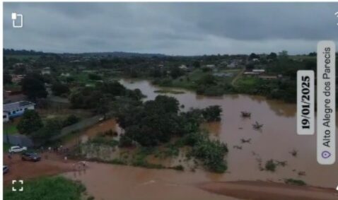 Fortes Chuvas Causam Alagamentos em Alto Alegre dos Parecis