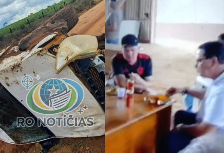 MP deve Investigar? Feriado marcado por suspeitas: caminhonete da Secretaria de Agricultura de Rolim de Moura se envolve em acidente, Vídeo!