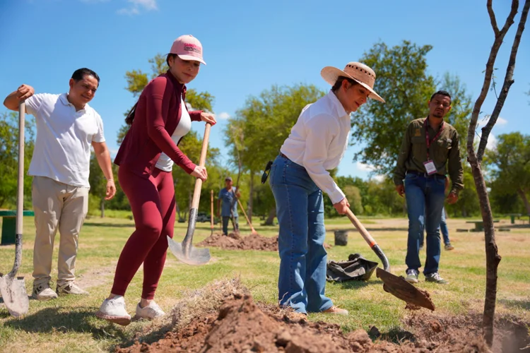 Se suma Nuevo Laredo a jornada nacional de reforestación