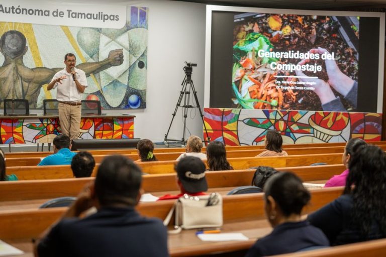Impulsa UAT creación de centro de compostaje en el Campus Victoria