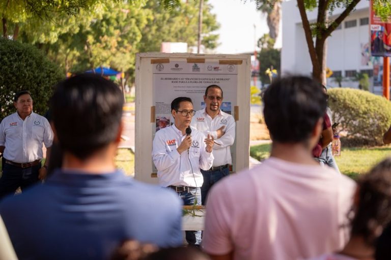 Promueve la UAT el cuidado ambiental con jornada botánica en el Campus Victoria