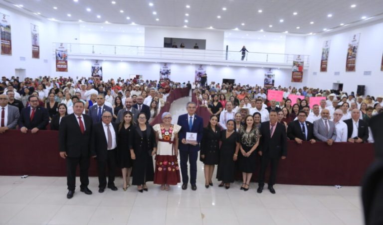 En Aldama, anuncia Américo 250 Viviendas para el Bienestar y rehabilitación del camino La Azufrosa-El Nacimiento