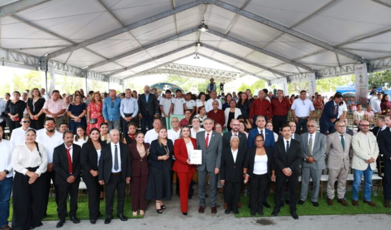 En Abasolo, impulsa Américo nuevas alternativas para el campo, obras y gestión de viviendas