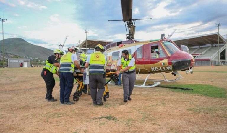 Activa SST traslado aéreo de niña de 4 días de nacida