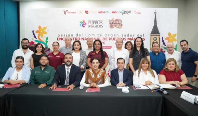 Sesionó el Comité Organizador del Encuentro Nacional de Pueblos Mágicos, en Tampico