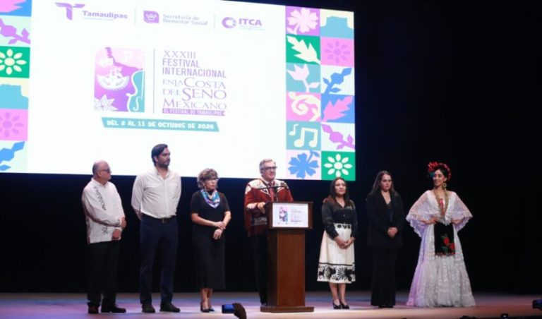 Inaugura Américo XXXIII edición del Festival Internacional en la Costa del Seno Mexicano desde Reynosa