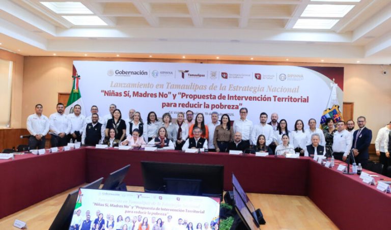 Lanzan en Tamaulipas estrategia para prevenir embarazo infantil y reducir pobreza