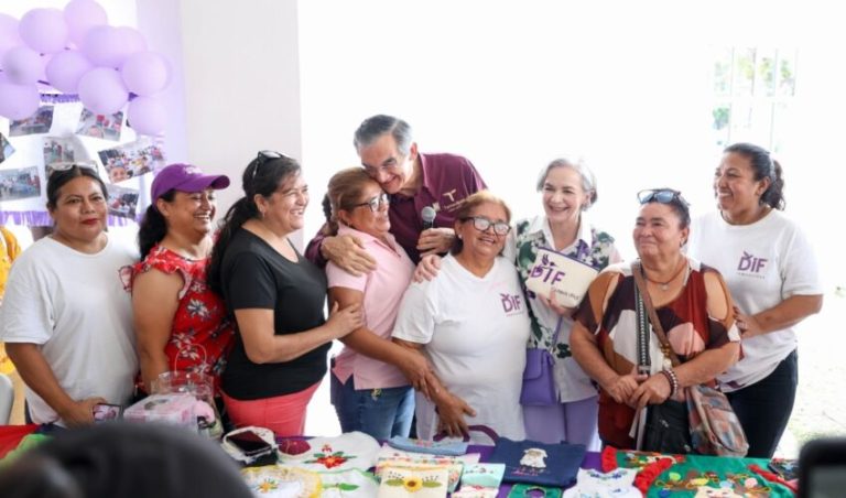 Américo y María de Villarreal acercan servicios de salud a las familias a través de Lazos del Bienestar