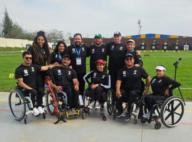 Tamaulipecos hacen historia en Copa del Mundo de tiro con arco paralímpico