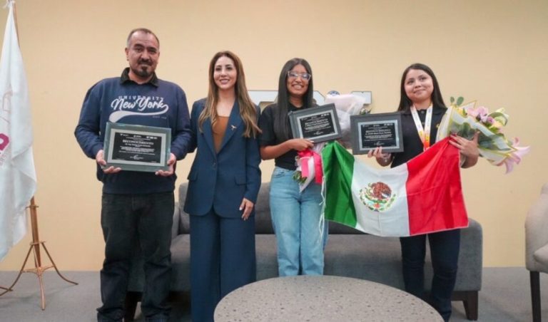 Ganan oro estudiantes de Matamoros en Feria Internacional de Ciencias en Indonesia