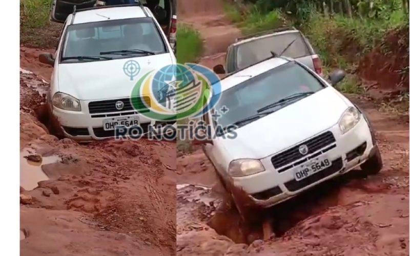 Buracos nas Ruas de Nova Brasilândia Viram Armadilha para Motoristas, Vídeo!