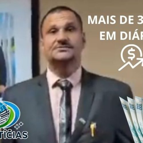 Nova Brasilândia: Prefeito Ginão gasta mais de R$ 34 mil em diárias em uma única viagem!