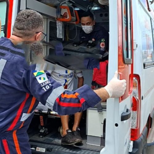 Homem é esfaqueado em bar no bairro JK e é socorrido pelo SAMU